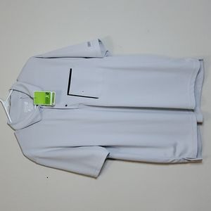 NWT IZOD large men's polo, light grey